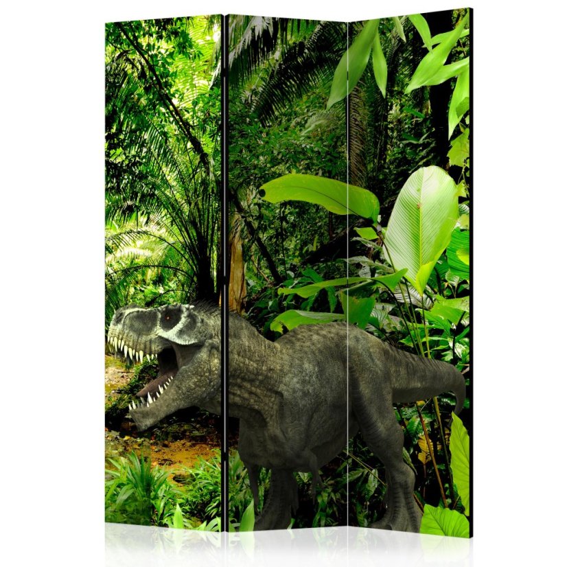 Artgeist Paraván - Dinosaurs in the Jungle [Room Dividers]