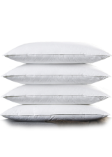 Vankúš husacie páperie 70x90, 1600g biela sypka