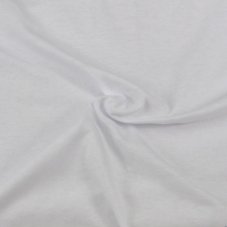 Jersey prestieradlo Biela