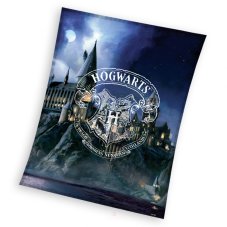Dětská deka Harry Potter Rokfortská škola 130x170 cm