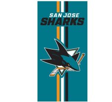 Froté osuška NHL San Jose Sharks Prestige 70x140 cm