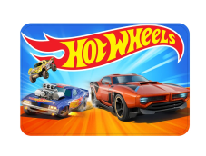 Dětská koupelnová předložka Hot Wheels Závod Začíná