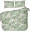 Bavlněné povlečení DELUX , MAGNÓLIE zelená