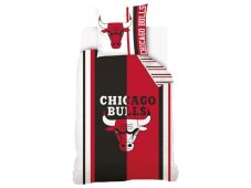 Basketbalové povlečení NBA Chicago Bulls 140x200/70x90 cm