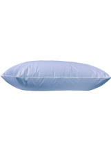 Vankúš husacie páperie 70x90, 1300g modrá sypka