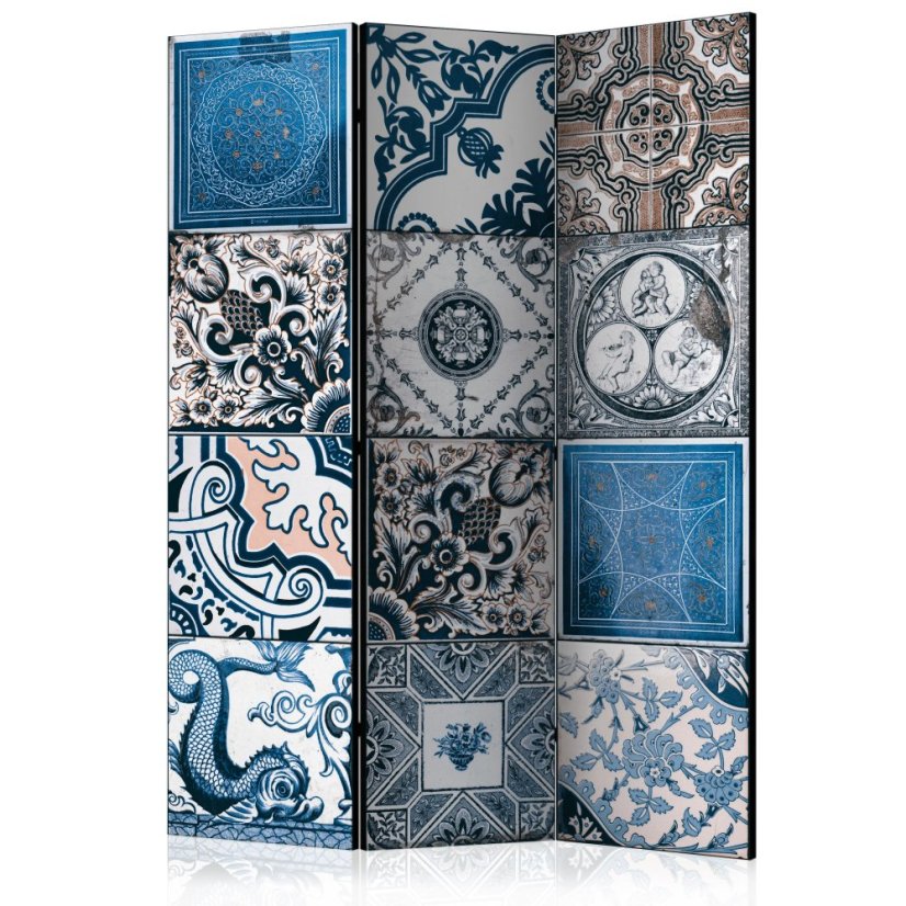 Artgeist Paraván - Blue Arabesque [Room Dividers]