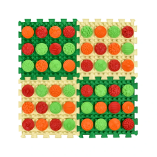 Masážní podložka Ortek Mix Puzzle - 4 dílů + 4 sad modulů Vzory