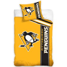 NHL Mikroplyšové obliečky Pittsburgh Penguins Belt 140x200/70x90 cm