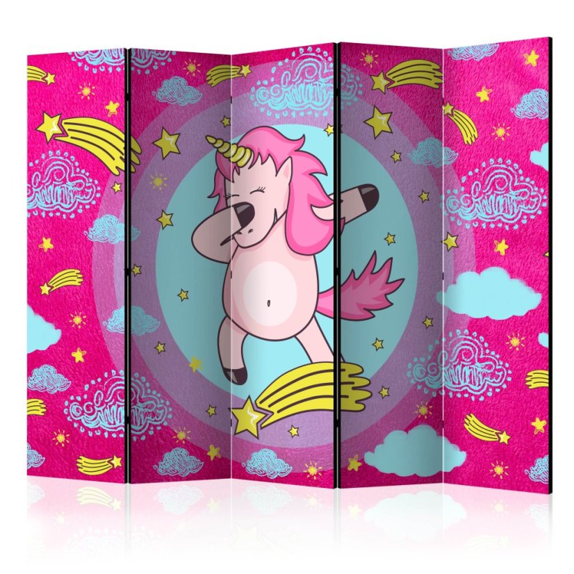 Artgeist Paraván - Dancing Unicorn II [Room Dividers]