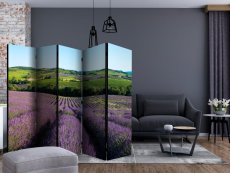 Artgeist Paraván - Lavender fields [Room Dividers]