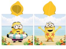 Dětské pončo Mimoni Bob se učí plavat
