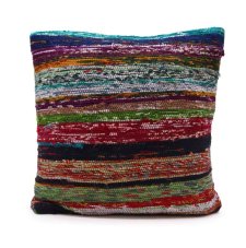 Patchworková Obliečka na Vankúš - 40x40cm - Modré Odtiene