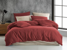 Mušelínové povlečení vínové