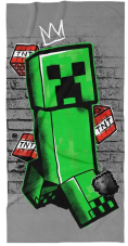 Detská osuška Minecraft Creeper King 70x140 cm