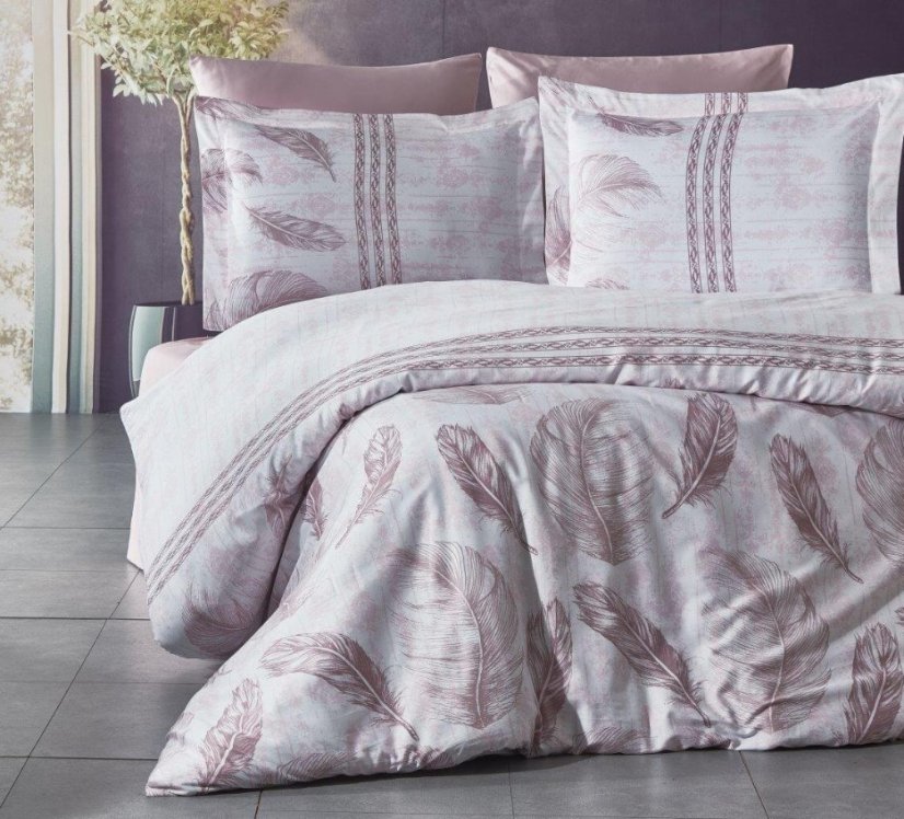 Brotex Povlečení Satén Elena - Rozměr povlečení: 220x240/2x70x90 cm