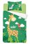 Bavlněné povlečení do postýlky Džungle green 100x135/40x60