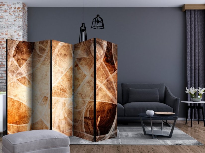 Artgeist Paraván - Brown Texture II [Room Dividers]