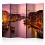 Artgeist Paraván - City of lovers, Venice by night [Room Dividers]