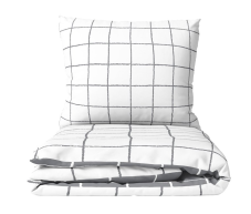 Flanelové obliečky Kocka City 140x200/70x90 cm