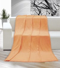 Brotex Mikro deka na jednolůžko 150x200 cm Lososová barva