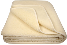 Deka z ovčí vlny Natur 160x200cm