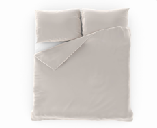 Klasické hotelové obliečky ATLAS hladký 140x200,70x90cm biele