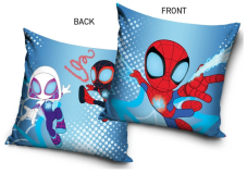 Detský vankúšik Spidey Spin a Ghost-Spider 40x40 cm