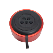 Červený Mini Reproduktor so Svetelným Efektom Mandala