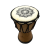 Ručně Vyrobený Buben Djembe - Výška 15 cm