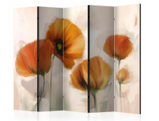 Artgeist Paraván -  poppies - vintage II [Room Dividers]