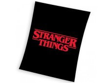 Detská deka Stranger Things Black 130x170 cm