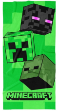 Dětská osuška Minecraft Mob Head 70x140 cm