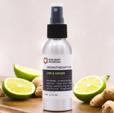 100ml Rozprašovač s Esenciálními Oleji - Limetka & Zázvor