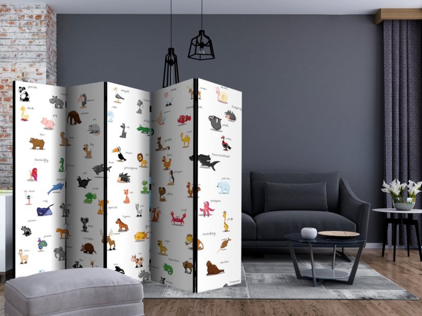 Artgeist Paraván - animals (for children) [Room Dividers]