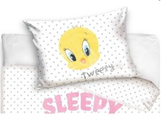 Obliečky do postieľky Malý Tweety 100x135/40x60 cm