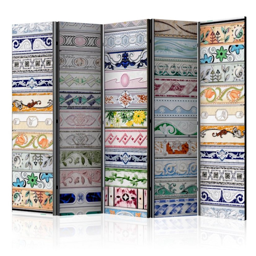 Artgeist Paraván - Collection of Tiles II [Room Dividers]