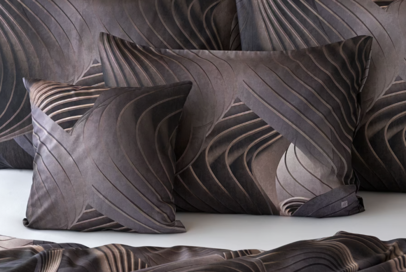 Posteľné obliečky Bavlnený satén Digitál Velvet