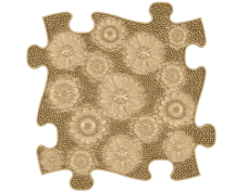 Set ortopedických podložiek - Natural