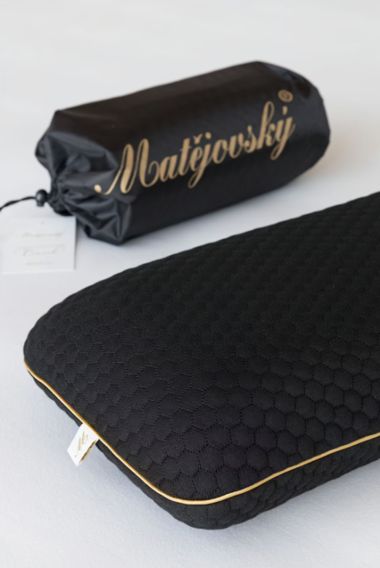 Anatomický vankúš Travel anatomic - Farba: Petrol