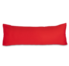 Saténový povlečení na relaxační polštář červená