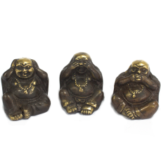 Set 3 Buddhů - Nevidím, Neslyším, Nemluvím