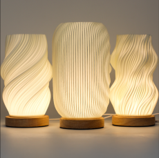 Vlnková Lampa - USB - 3 Nastavenia – Moderné Skrútenie