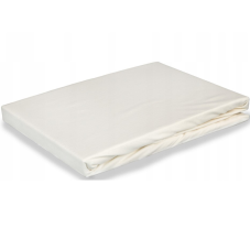 Prémiové jersey prostěradlo na matraci do 30 cm – Krémová