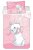 Jerry Fabrics Obliečka do postieľky Marie Cat 02 baby 100x135 / 40x60 cm