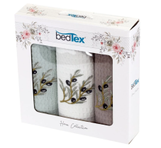 Darčeková sada Vaflových utierok 3 ks Olivová ratolest