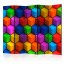 Artgeist Paraván - Colorful Geometric Boxes [Room Dividers]