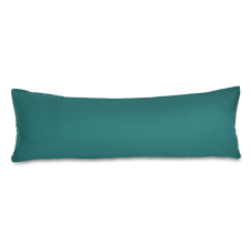 Saténový povlečení na relaxační polštář tmavě zelená
