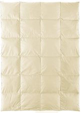 Prikrývka 100 % husacie perie 200x220 cm, 2500 g krémová sypka