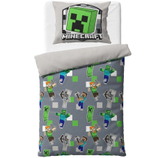 Detské obliečky Minecraft  Objav svoj Svet 140x200/70x90 cm