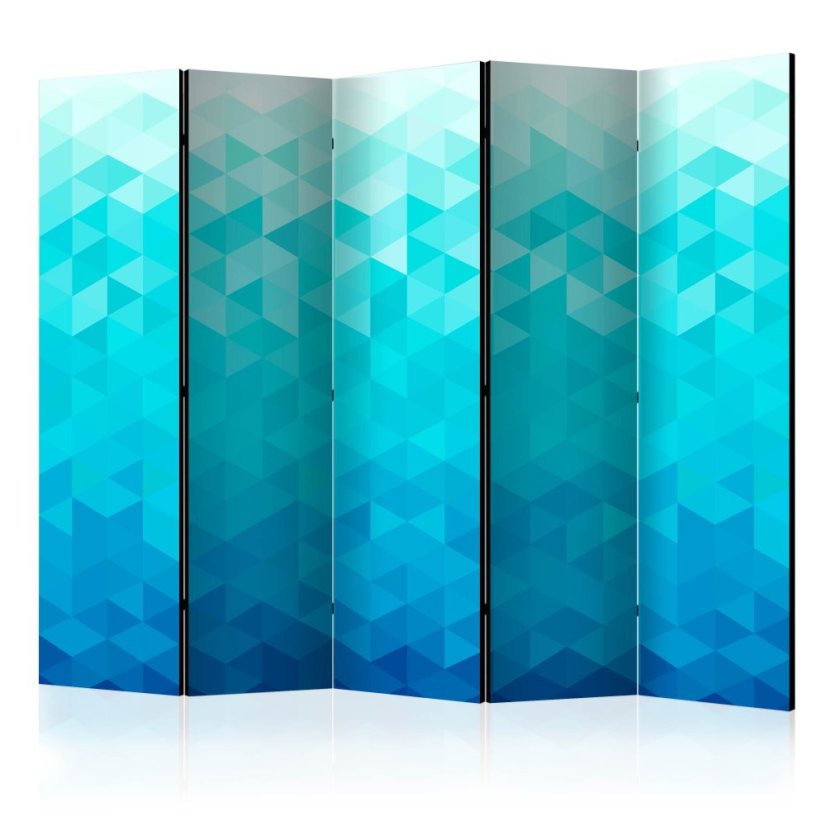 Artgeist Paraván - Azure pixel [Room Dividers]